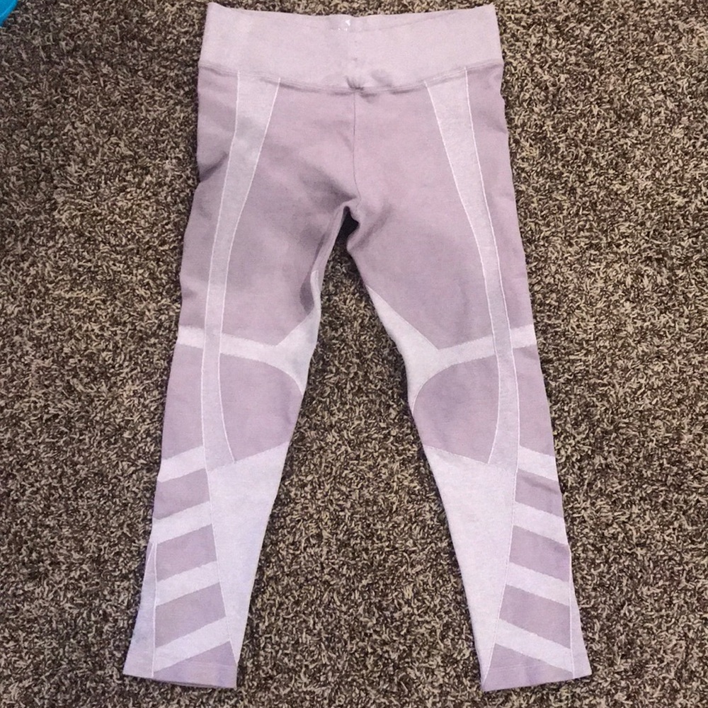 Nux purple crop leggings